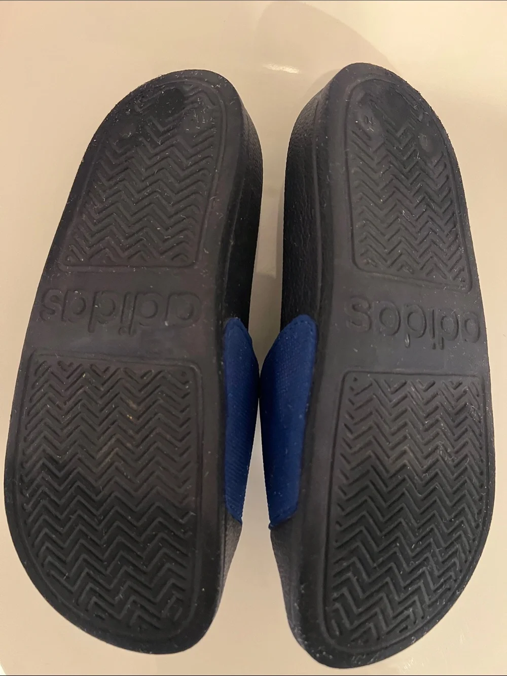 adidas | Kids Blue Slide Sandals Size 10